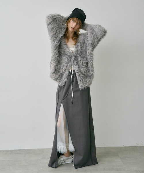 「LA BELLE ETUDE」 ニットカーディガン FREE ベージュ レディース_画像3