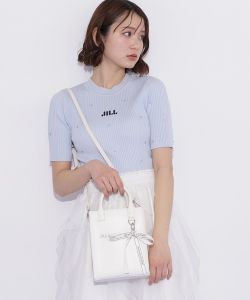 新品未開封！JILL by JILLSTUARTショルダーバック、ミルクホワイト JILL by JILL STUART（ジルバイジルスチュアート） ショルダーバッグ