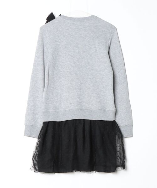 「RED VALENTINO」 ドッキングワンピース X-SMALL グレー レディース_画像2