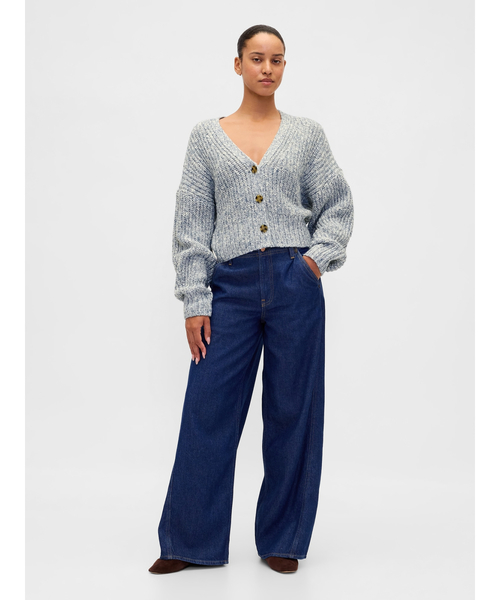 GAP ギャップ　ロング　セーター　カーディガン　アルパカ　S ADAM ET ROPE'（アダムエロペ） カーディガン アルパカニット