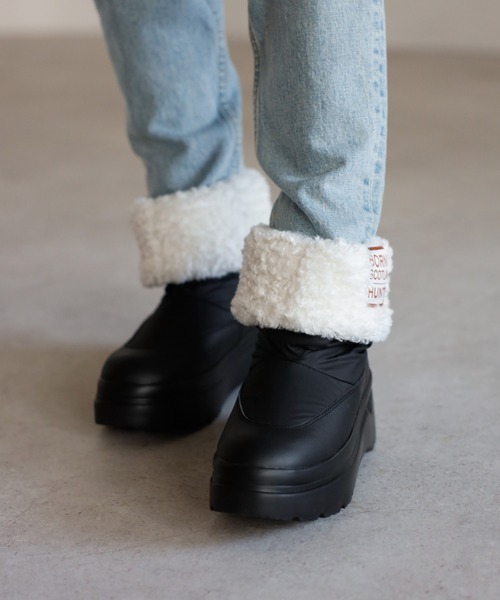HUNTER（ハンター） ショート ムートン ブーツ 「HUNTER」EXPLORER