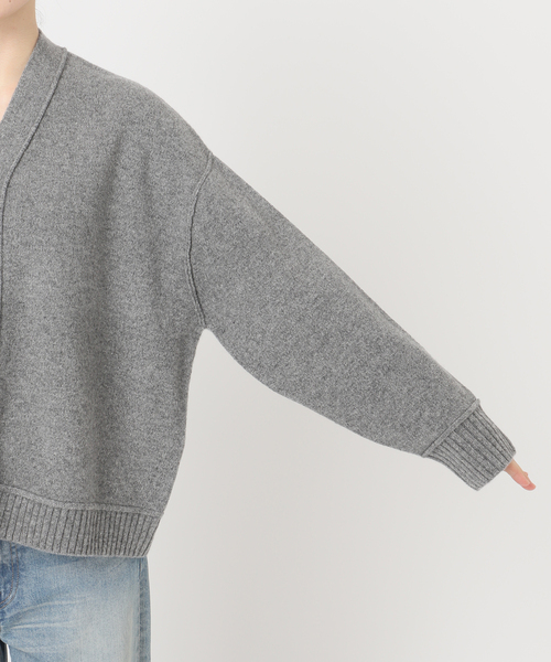 【新品タグ付き】フレームワーク 2way ニット プルオーバー カーディガン FRAMeWORK（フレームワーク） カーディガン 「WEB限定 / 追加」AQUA V