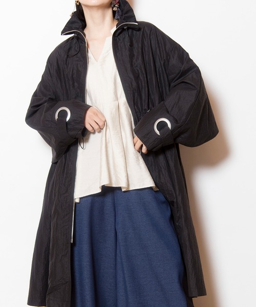 OSMOSIS（オズモーシス） 「loaf」コート ONE SIZE ブラック