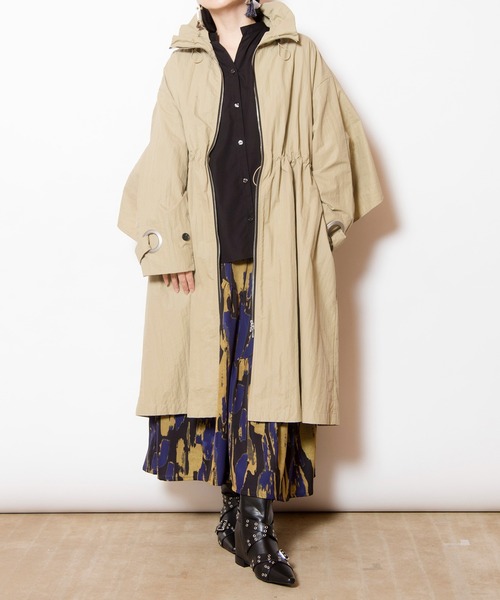 OSMOSIS（オズモーシス） 「loaf」コート ONE SIZE ブラック