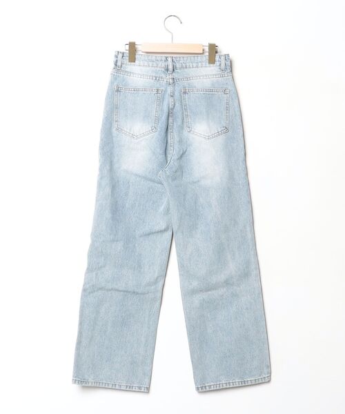 「UNE MANSION」 デニムパンツ - ライトブルー レディース_画像2