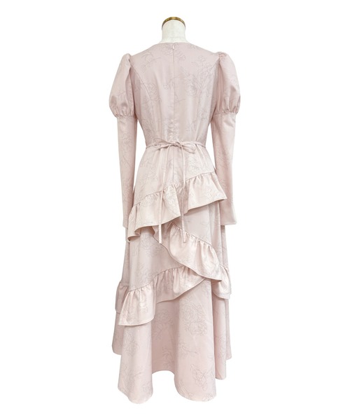 Rose Muse（ロゼミューズ） ワンピース Peony flower print dress