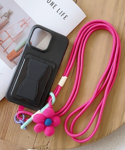 スマホショルダー カラフルフラワー : ZOZOTOWN Yahoo!店 - 通販