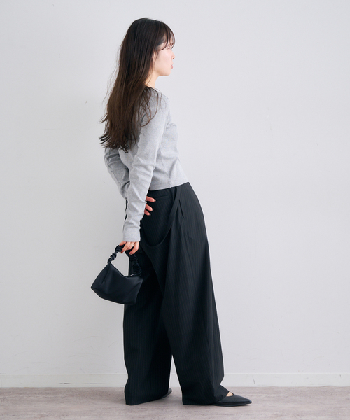 U by SPICK&SPAN（ユーバイスピックアンドスパン） スラックス パンツ