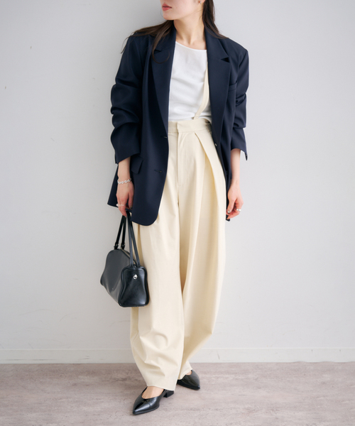 U by SPICK&SPAN（ユーバイスピックアンドスパン） スラックス パンツ