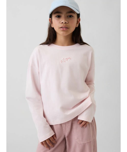 GAP（ギャップ） tシャツ オーバーサイズ SAKURA GAPロゴTシャツ