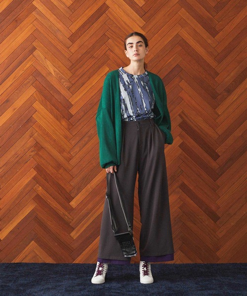 「SHAREEF」 カーディガン 2 ブラック メンズ_画像2