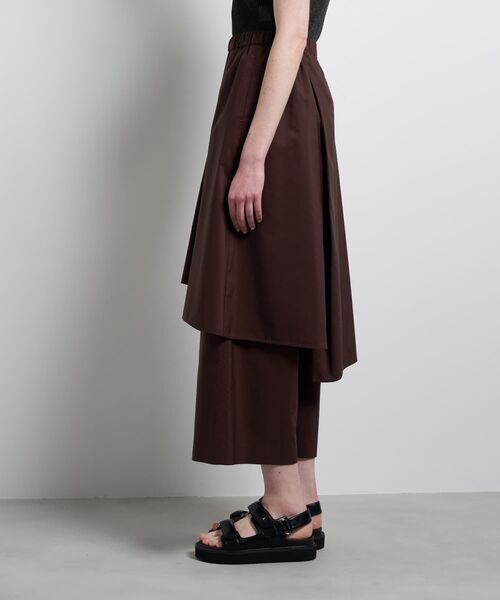 パンツ アシンメトリーレイヤードパンツ レディース_7