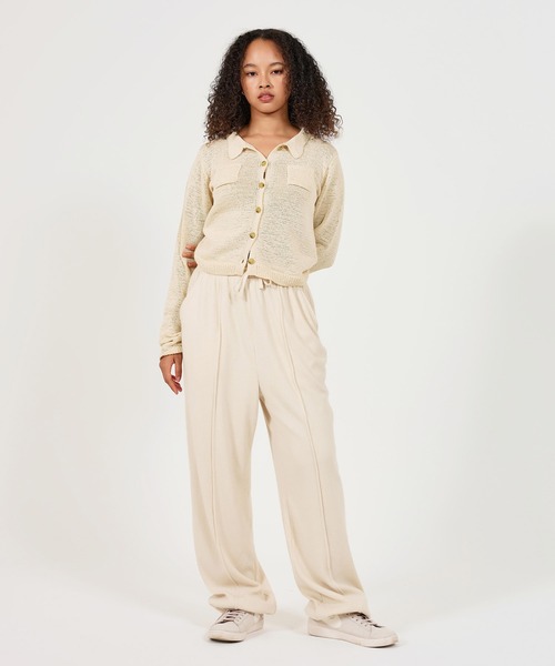 「TINA：JOJUN」 ニットカーディガン M オートミール レディース_画像9