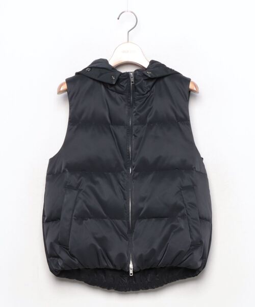 theory（セオリー） 」 ダウンベスト S ブラック レディース