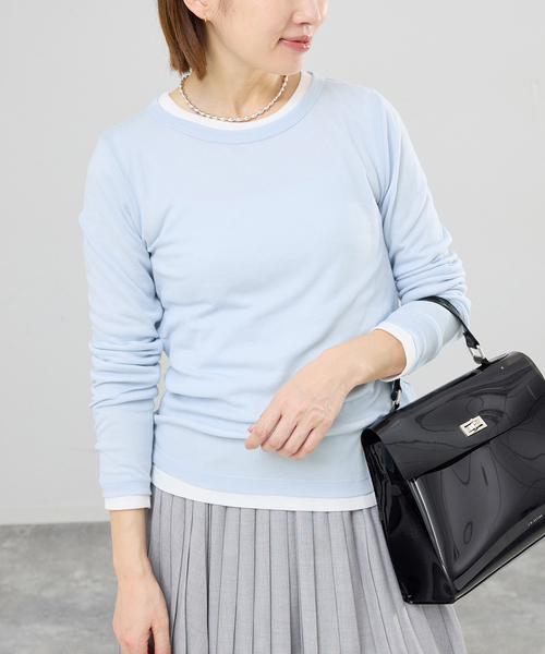 IENA（イエナ） tシャツ コットンシアープルオーバー レディース