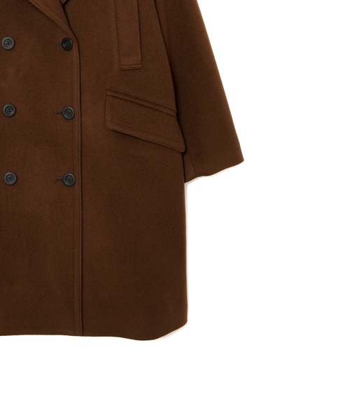 「AMERICAN RAG CIE」 ピーコート 38 ネイビー レディース_画像6