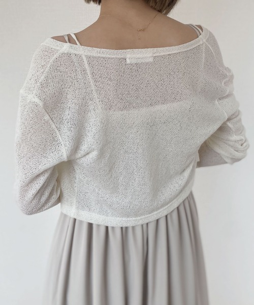 「Reurie'」 ボレロ FREE ブラック レディース_画像9