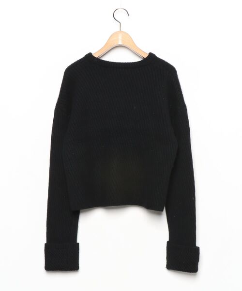 「BLENHEIM」 長袖ニット S ブラック レディース_画像2