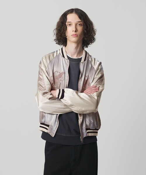 monkey time BEAUTY＆YOUTH UNITED ARROWS スカジャン リバーシブル