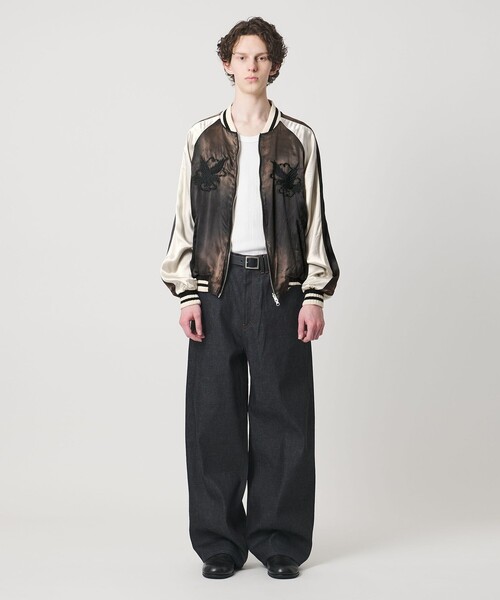美品 スカジャン リバーシブル スーベニアジャケット monkey time BEAUTY＆YOUTH UNITED ARROWS スカジャン リバーシブル