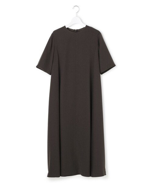 ワンピース ストレッチジョーゼット フレアワンピース : ZOZOTOWN
