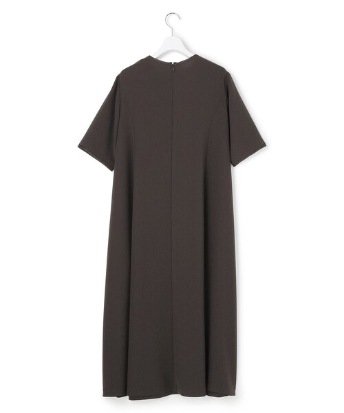 ワンピース ストレッチジョーゼット フレアワンピース : ZOZOTOWN