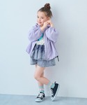 パンツ ふわっとティアード ライトオンスデニム...の詳細画像3