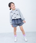 パンツ ふわっとティアード ライトオンスデニム...の詳細画像5