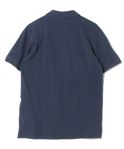 「Champion」 半袖ポロシャツ L ネイビー レディース_画像2