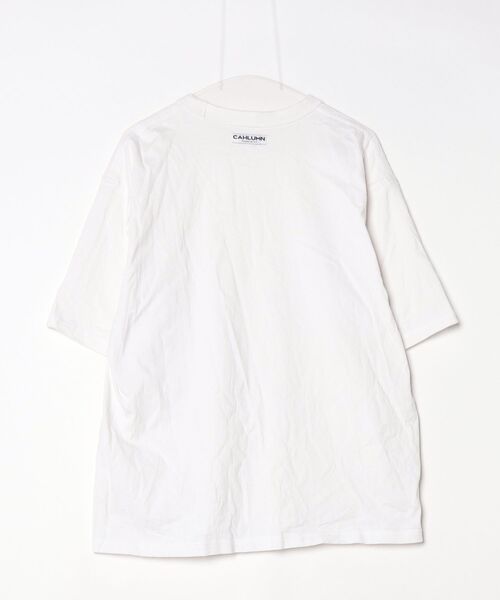 「CAHLUMN」 半袖Tシャツ M ホワイト メンズ_画像2
