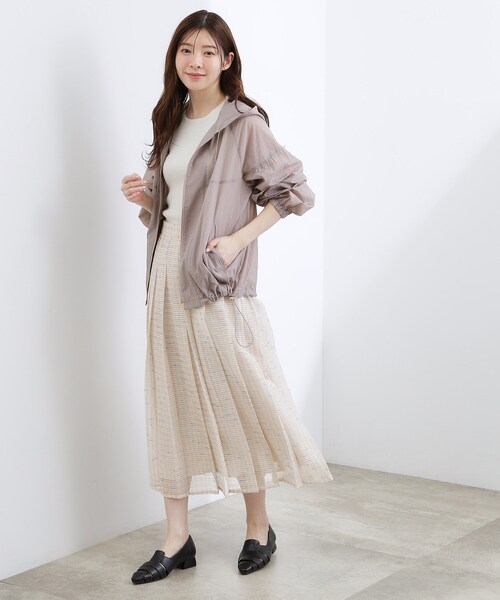 grove（グローブ） スカート 「貴島明日香さん着用」チェックレース