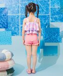 水着 「UVカット」フリルセパレート水着 キッ...の詳細画像5