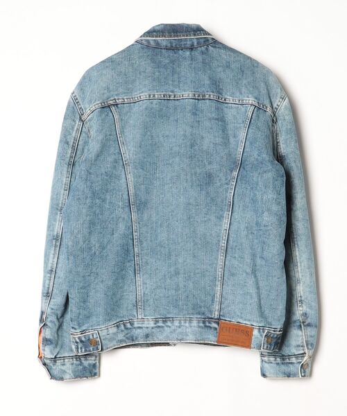 「Guess」 デニムジャケット MEDIUM インディゴブルー メンズ_画像2