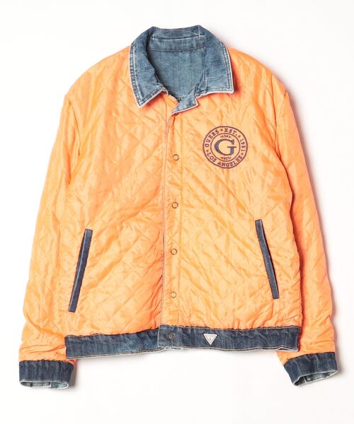 「Guess」 デニムジャケット MEDIUM インディゴブルー メンズ_画像3