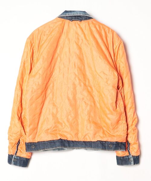 「Guess」 デニムジャケット MEDIUM インディゴブルー メンズ_画像4