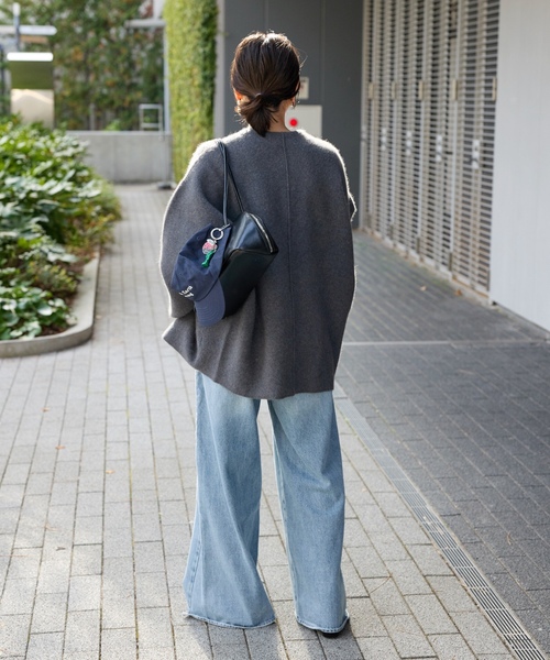 「JOURNAL STANDARD」 ノーカラージャケット - ベージュ レディースの画像