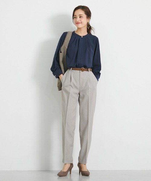 「7days Life Styling」 「Silent Majority」パンツスーツ LL ネイビー レディース_画像7