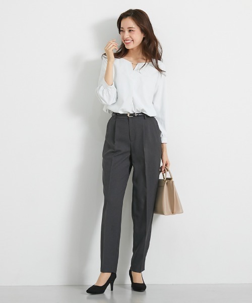 「7days Life Styling」 「Silent Majority」パンツスーツ LL ネイビー レディース_画像9