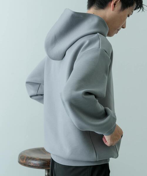 「ITEMS URBANRESEARCH」 プルオーバーパーカー LARGE グレー メンズ_画像6