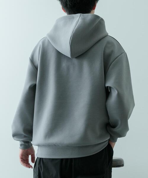 「ITEMS URBANRESEARCH」 プルオーバーパーカー LARGE グレー メンズ_画像7