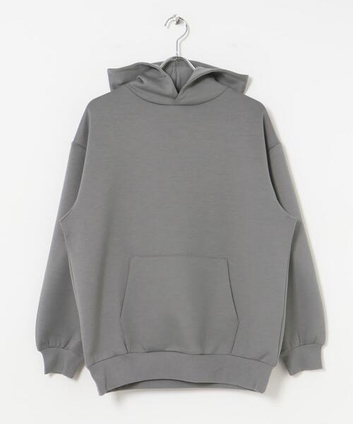 「ITEMS URBANRESEARCH」 プルオーバーパーカー LARGE グレー メンズ_画像9