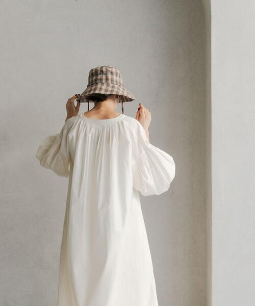 「URBAN RESEARCH DOORS」 長袖ワンピース MEDIUM オフホワイト レディースの画像