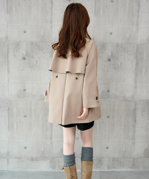 DRESS+（ドレスプラス） トレンチコート コート トレンチコート A