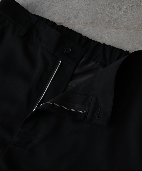 「welise」 スラックス M チャコールグレー メンズ_画像5