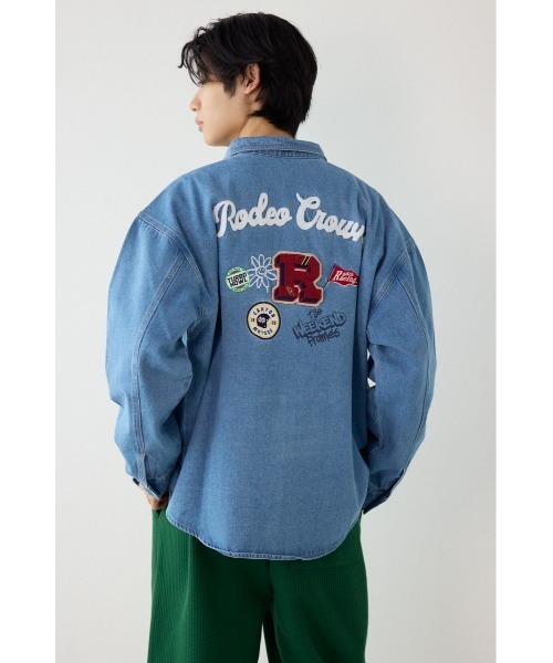 ロデオクラウン☆ネイティブデザイン　ウールシャツ RODEO CROWNS WIDE BOWL（ロデオクラウンズワイドボウル） シャツ