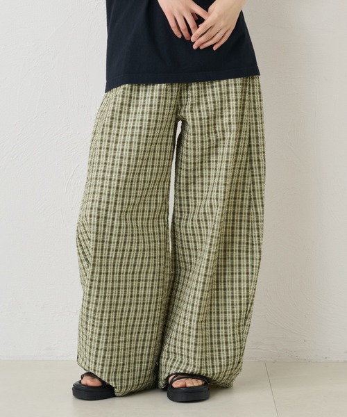 kutir（クティール） ワイドパンツ パンツ 「セットアップ着用可能