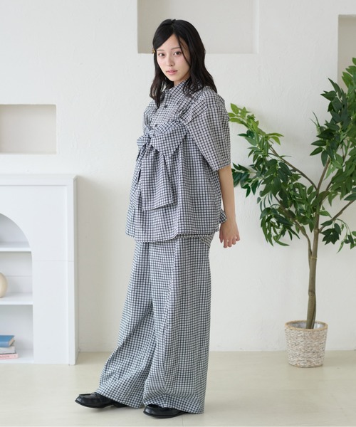 kutir（クティール） ワイドパンツ パンツ 「セットアップ着用可能