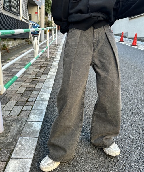 「JEANASIS」 デニムパンツ MEDIUM ピンク レディース_画像9