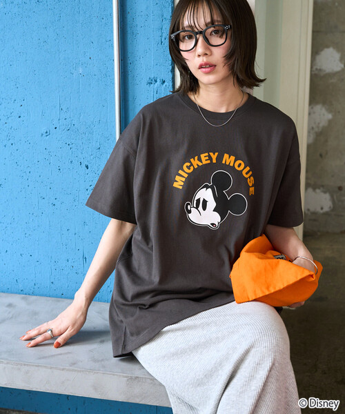 ⭐️【新品・未使用】ミッキーマウスとのコラボのTシャツ FREAK'S STORE（フリークスストア） tシャツ 限定展開 別注/Mickey