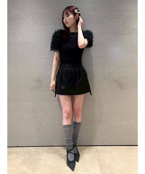 FURFUR（ファーファー） パンツ Dカン付きスカショーパン レディース